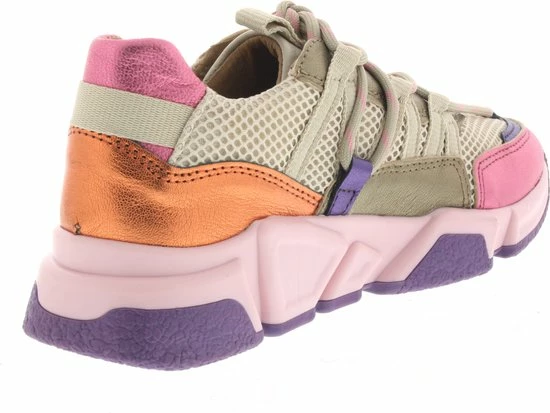 Dames Sneakers Dwrs Los Angeles Purple Beige - Maat 41 5 Dames Sneakers Dwrs Los Angeles Purple Beige - Maat 41 - Afbeelding 3