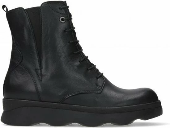 Wolky Veterschoenen Akita Zwart Leer 20 Wolky Veterschoenen Akita Zwart Leer - Afbeelding 18