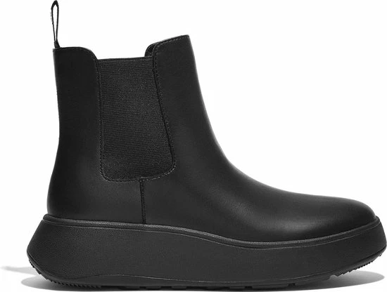 FitFlop F-Mode Leather Flatform Chelsea Boots ZWART - Maat 40 3 FitFlop F-Mode Leather Flatform Chelsea Boots ZWART - Maat 40