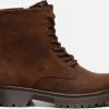 Ann Rocks Ann Rocks Veterboots Cognac Nubuck - Maat 38 -Dames-schoenen Verkoop 550x419 4