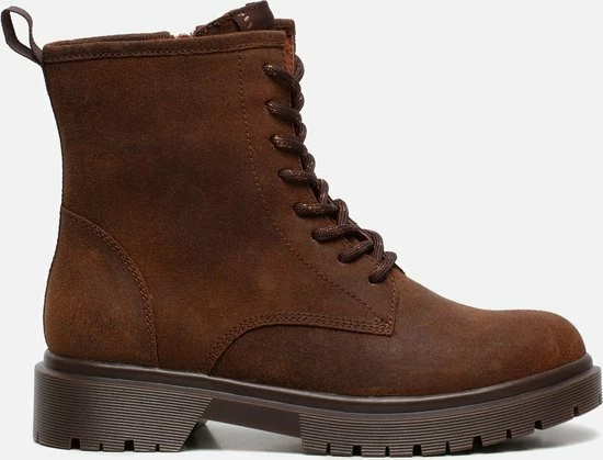 Ann Rocks Ann Rocks Veterboots Cognac Nubuck - Maat 38 3 Ann Rocks Ann Rocks Veterboots Cognac Nubuck - Maat 38