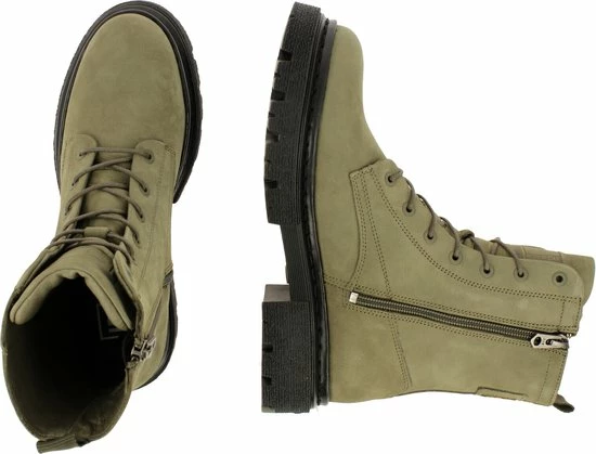 G-Star RAW G-Star Kafey Dames Veterboot - Kaki - Maat 40 12 G-Star RAW G-Star Kafey Dames Veterboot - Kaki - Maat 40 - Afbeelding 10