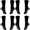 Belucci Anti Slip Huis-sokken Set Van 6 Paar Zwart Maat 39-42 -Dames-schoenen Verkoop 550x421 4