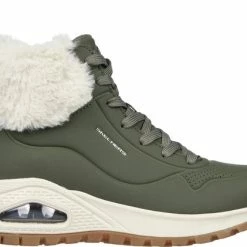 Skechers Uno Rugged Groen Sneakers Dames (167274 OLV) -Dames-schoenen Verkoop 550x421 8