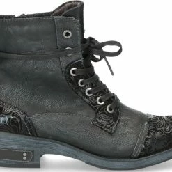 Mustang Dames Veterboot - Zwart - Maat 38 34 Mustang Dames Veterboot - Zwart - Maat 38 -Dames-schoenen Verkoop 550x422 7