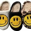 Badrock Smiley Sloffen – Unisex Pantoffels Smiley – Smiley Slippers - Sloffen – Zachte Pantoffels – Gekke Sloffen – Sloffen Dames & Heren – Zwart - Cadeau - Maat 41/42 -Dames-schoenen Verkoop 550x425 9
