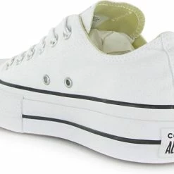 Converse Dames Sneakers Chuck Taylor Allstar Lift - Wit - Maat 39 -Dames-schoenen Verkoop 550x426 10
