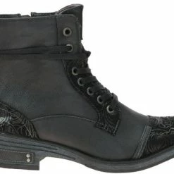 Mustang Dames Veterboot - Zwart - Maat 38 33 Mustang Dames Veterboot - Zwart - Maat 38 -Dames-schoenen Verkoop 550x426 12