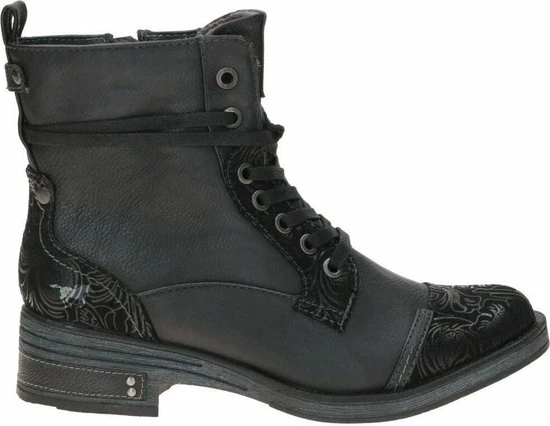 Mustang Dames Veterboot - Zwart - Maat 38 16 Mustang Dames Veterboot - Zwart - Maat 38 - Afbeelding 14