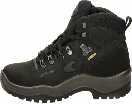 Grisport Zermatt Mid Wandelschoenen Unisex - Black - Maat 36 10 Grisport Zermatt Mid Wandelschoenen Unisex - Black - Maat 36 - Afbeelding 8