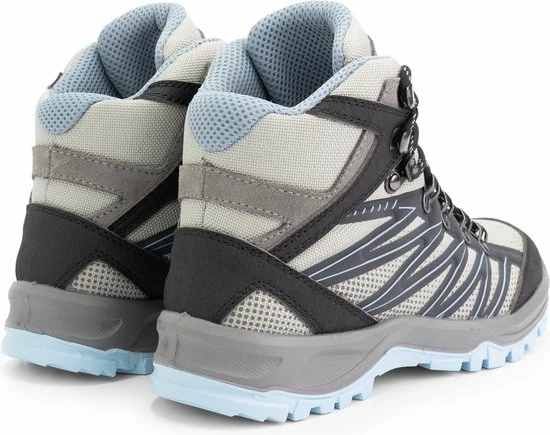 Travelin' Arosund - Hoge Dames Wandelschoenen - Waterdicht En Ademend - Lichgrijs/blauw - Maat 40 5 Travelin' Arosund - Hoge Dames Wandelschoenen - Waterdicht En Ademend - Lichgrijs/blauw - Maat 40 - Afbeelding 3