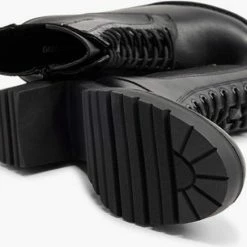 Graceland Zwarte Hoge Veterboot - Maat 39