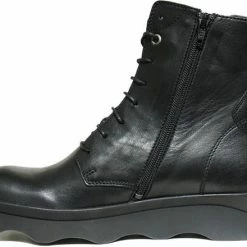 Wolky Veterschoenen Akita Zwart Leer 34 Wolky Veterschoenen Akita Zwart Leer -Dames-schoenen Verkoop 550x440 1