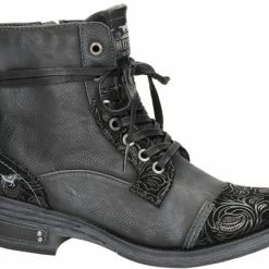 Mustang Dames Veterboot - Zwart - Maat 38 31 Mustang Dames Veterboot - Zwart - Maat 38 -Dames-schoenen Verkoop 550x440 5
