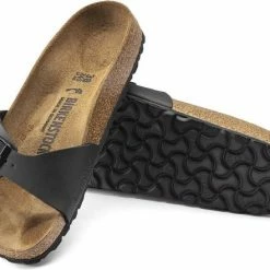 Birkenstock Madrid Dames Slippers Small Fit - Black - Maat 36 -Dames-schoenen Verkoop 550x441 4