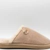 Michael Kors Janis Dames Pantoffels - Beige - Maat 38,5 -Dames-schoenen Verkoop 550x441 5