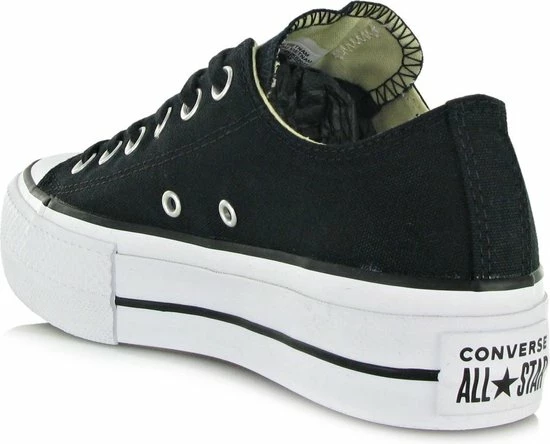 Converse Chuck Taylor All Star Lift Ox Lage Sneakers - Dames - Zwart - Maat 37 22 Converse Chuck Taylor All Star Lift Ox Lage Sneakers - Dames - Zwart - Maat 37 - Afbeelding 20