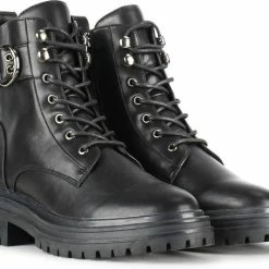 POSH By Poelman CATO Veterlaarzen- Zwart - Maat 38 -Dames-schoenen Verkoop 550x454 8