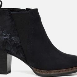 Geklede Enkellaarzen Donkerblauw Marco Tozzi