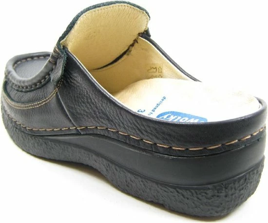 Wolky Comfortschoenen Roll Slide Zwart Leer 25 Wolky Comfortschoenen Roll Slide Zwart Leer - Afbeelding 23