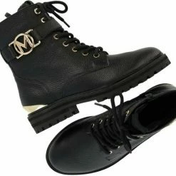 Mexx Laarzen Kyana - Zwart - Dames - Boots - Vetersluiting - Maat 42 - Laarzen - Laarzen Dames -Dames-schoenen Verkoop 550x460 1