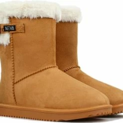 Gevavi Neva Bruin Gevoerde Laarzen Dames -Dames-schoenen Verkoop 550x461 7