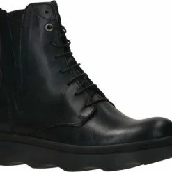 Wolky Veterschoenen Akita Zwart Leer 33 Wolky Veterschoenen Akita Zwart Leer -Dames-schoenen Verkoop 550x471 4