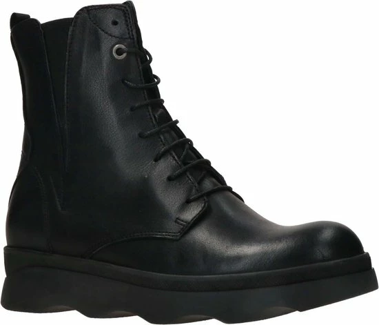 Wolky Veterschoenen Akita Zwart Leer 16 Wolky Veterschoenen Akita Zwart Leer - Afbeelding 14