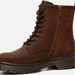 Ann Rocks Ann Rocks Veterboots Cognac Nubuck - Maat 38 7 Ann Rocks Ann Rocks Veterboots Cognac Nubuck - Maat 38 -Dames-schoenen Verkoop 550x474 4