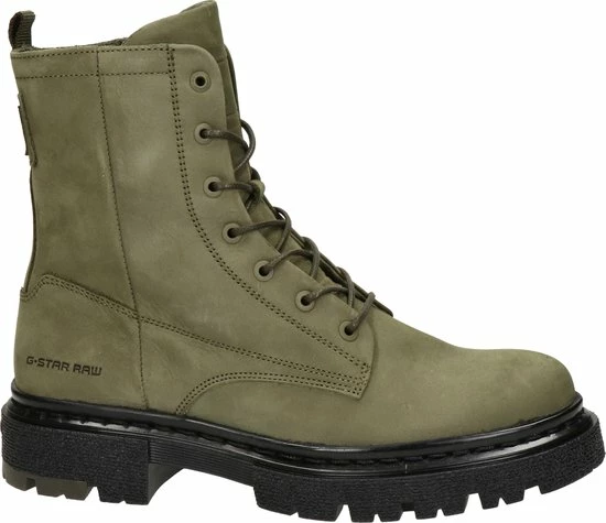 G-Star RAW G-Star Kafey Dames Veterboot - Kaki - Maat 40 4 G-Star RAW G-Star Kafey Dames Veterboot - Kaki - Maat 40 - Afbeelding 2