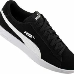 PUMA Smash V2 Sneakers Unisex - PUMA Black-PUMA White-PUMA Silver - Maat 43 -Dames-schoenen Verkoop 550x476 2