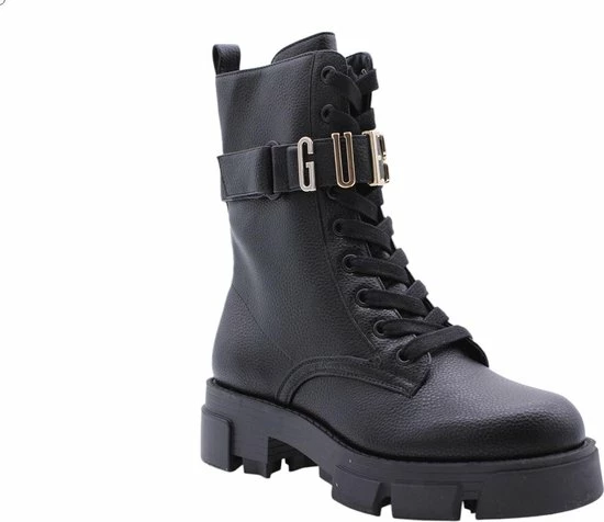 Guess Madox Veterboots - Laarzen Met Veters - Dames - Zwart - Maat 37 17 Guess Madox Veterboots - Laarzen Met Veters - Dames - Zwart - Maat 37 - Afbeelding 15