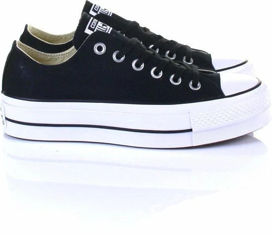 Converse Chuck Taylor All Star Lift Ox Lage Sneakers - Dames - Zwart - Maat 37 14 Converse Chuck Taylor All Star Lift Ox Lage Sneakers - Dames - Zwart - Maat 37 - Afbeelding 12