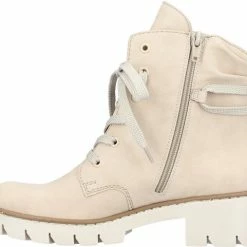 Rieker Veterboots Beige Nubuck 172207 - Dames - Maat 40 -Dames-schoenen Verkoop 550x481 1