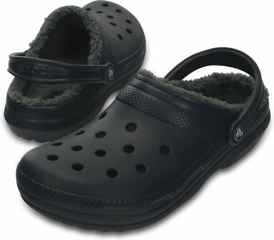 Crocs - Classic Lined Clog - Instap Sandaal - 41 - 42 - Blauw 8 Crocs - Classic Lined Clog - Instap Sandaal - 41 - 42 - Blauw - Afbeelding 6