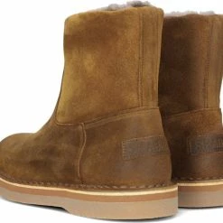 Shabbies Amsterdam Shabbies 181020397 Enkelboots - Enkellaarsjes - Dames - Cognac - Maat 39 -Dames-schoenen Verkoop 550x483 7