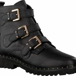 Omoda Bee 566 Biker Boots - Zwart 22 Omoda Bee 566 Biker Boots - Zwart -Dames-schoenen Verkoop 550x485 1
