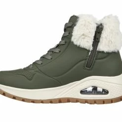 Skechers Uno Rugged Groen Sneakers Dames (167274 OLV) -Dames-schoenen Verkoop 550x486