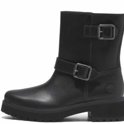 Timberland Carnaby Cool Biker Boot Dames Laarzen - Jet Black - Maat 41 -Dames-schoenen Verkoop 550x486 7