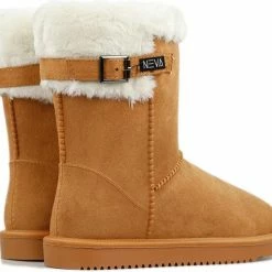 Gevavi Neva Bruin Gevoerde Laarzen Dames -Dames-schoenen Verkoop 550x486 9