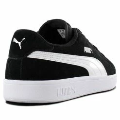 PUMA Smash V2 Sneakers Unisex - PUMA Black-PUMA White-PUMA Silver - Maat 43 -Dames-schoenen Verkoop 550x488 3