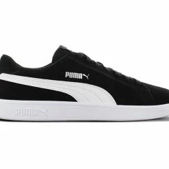 PUMA Smash V2 Sneakers Unisex - PUMA Black-PUMA White-PUMA Silver - Maat 43 -Dames-schoenen Verkoop 550x488 4