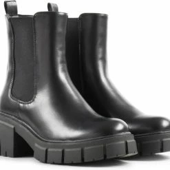 POSH By Poelman NOOR Dames Chelsea Laarzen - Zwart - Maat 38 -Dames-schoenen Verkoop 550x490 10