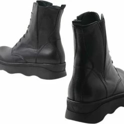 Wolky Veterschoenen Akita Zwart Leer 28 Wolky Veterschoenen Akita Zwart Leer -Dames-schoenen Verkoop 550x490 7