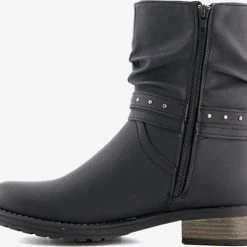 Blue Box Dames Enkellaarsjes - Zwart - Maat 39 -Dames-schoenen Verkoop 550x491 6