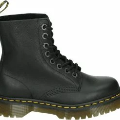 Dr. Martens 1460 PASCAL BEX BLACK PISA - Volwassenen VeterlaarzenHalf-hoge Schoenen - Kleur: Zwart - Maat: 39
