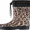 XQ Footwear - Regenlaarzen - Rubber Laarzen - Dames - Festival - Panterprint - Rubber - Bruin - Zwart - Maat 40 -Dames-schoenen Verkoop 550x494 5