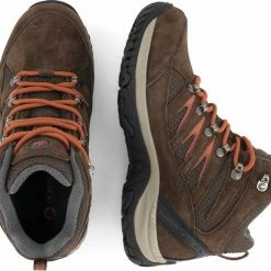 Travelin' Nyborg - Hoge Dames Wandelschoenen - Waterdicht En Ademend - Bruin Leer - Maat 42 -Dames-schoenen Verkoop 550x497