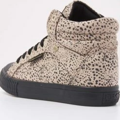British Knights DEE Dames Sneakers Hoog - Beige Cheetah - Maat 39 9 British Knights DEE Dames Sneakers Hoog - Beige Cheetah - Maat 39 -Dames-schoenen Verkoop 550x497 7