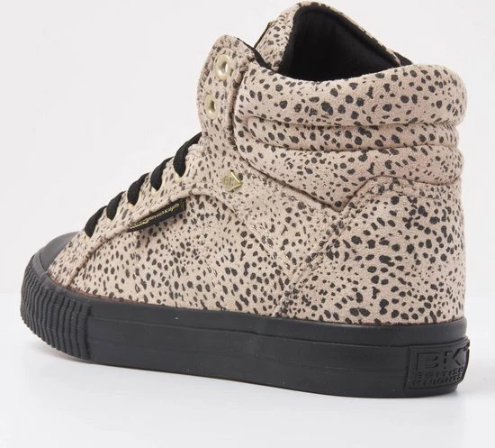 British Knights DEE Dames Sneakers Hoog - Beige Cheetah - Maat 39 4 British Knights DEE Dames Sneakers Hoog - Beige Cheetah - Maat 39 - Afbeelding 2